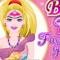 Barbie Princess Face Painting