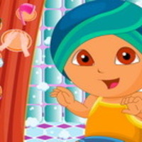 Face Painting Dora FIFA 2014