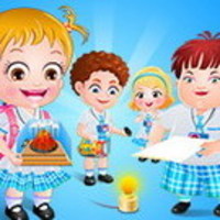 Baby Hazel Science Fair