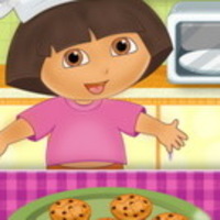 Dora Cooking Crackers