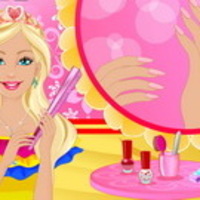 Barbie Princess Nail