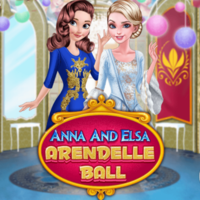 Anna And Elsa Arendelle Ball