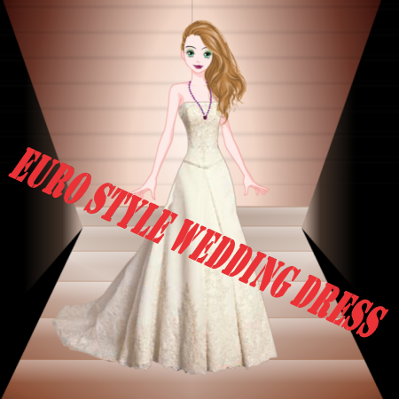 Euro Style Wedding Dress