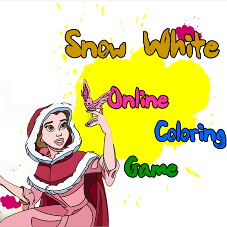 Snow White Online Coloring Game