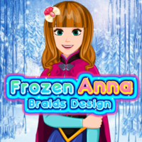 Frozen Anna Braids Design