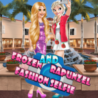 Frozen And Rapunzel Fashion Selfie