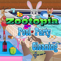 Zootopia: Pool Party Cleaning
