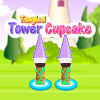 Tangled Tower Cupcake