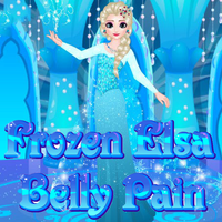 Frozen Elsa Belly Pain