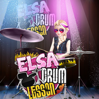 Elsa Drum Lesson