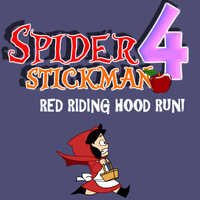 Spider Stickman 4: Red Riding Hood Run