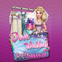 Dove Wedding Dolly Dress Up