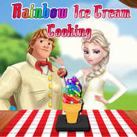 Rainbow Ice Cream Cooking