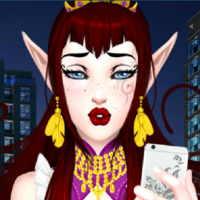 Urban Elf dress up game