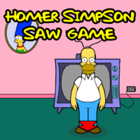 Homer Simpson Saw Game
