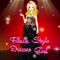 Black Style Dresses Girl