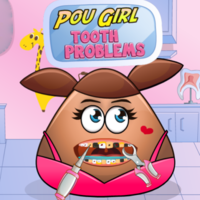 Pou Girl Tooth Problems