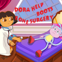 Dora Help Boots Bone Surgery