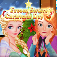 Frozen Sisters Christmas Day