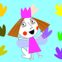 Princess Holly Coloring