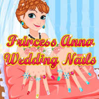Princess Anna Wedding Nails