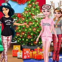 Princess Waiting For Santa