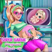 Super Barbie Pregnant Check-Up