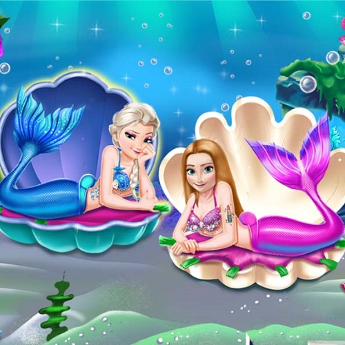 Mermaid Princesses Dress Up