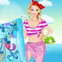 Barbie At The Beach