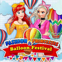 Fashion Princesses And Balloon Festival