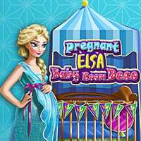 Pregnant Elsa Baby Room Deco