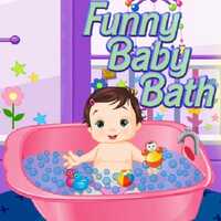 Funny Baby Bath