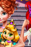 Anna and Ariel Dress Up