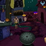 Halloween Finding Sunken Path