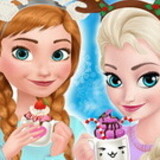 Frozen Sisters Cozy Time