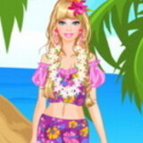 Barbie Hawaii Dress Up